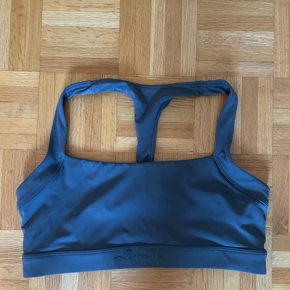 Alphalege Surface Bra - Charcoal